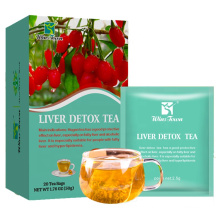 Liver cleansing detox tea Chinese herbal sober up and protect liver tea prevents hepatitis and fatty liver